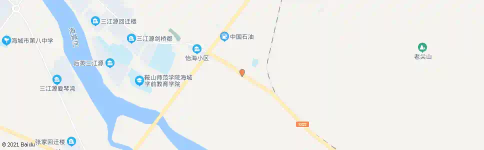 鞍山东响_公交站地图_鞍山公交_妙搜公交查询2025