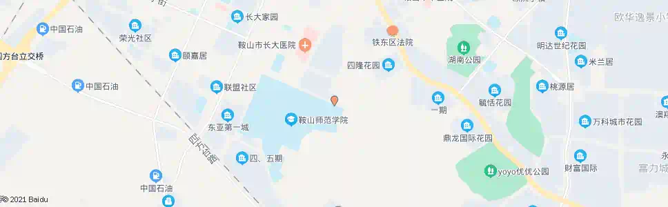 鞍山平安街东口_公交站地图_鞍山公交_妙搜公交查询2025