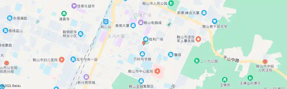 鞍山胜利广场_公交站地图_鞍山公交_妙搜公交查询2025