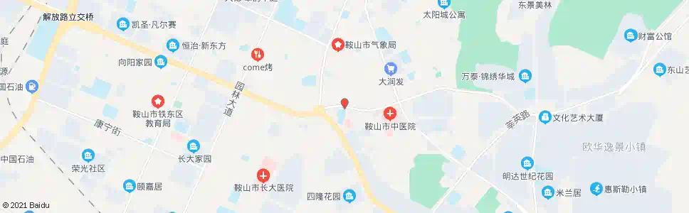 鞍山矿山宾馆_公交站地图_鞍山公交_妙搜公交查询2025