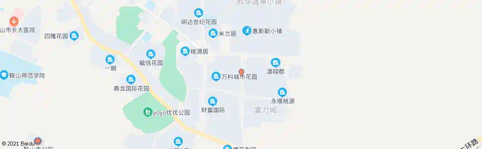 鞍山万和街东口_公交站地图_鞍山公交_妙搜公交查询2025