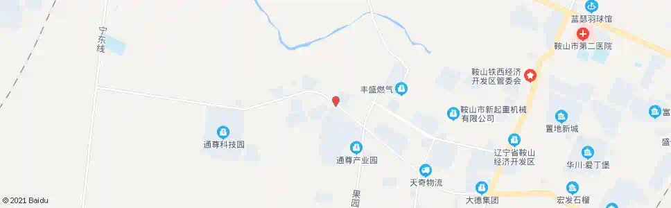 鞍山通尊产业园_公交站地图_鞍山公交_妙搜公交查询2025