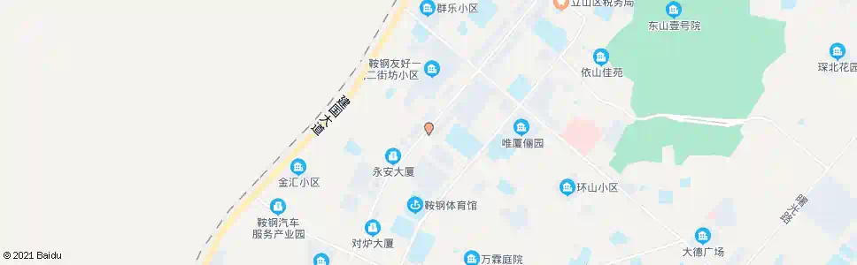 鞍山光明街_公交站地图_鞍山公交_妙搜公交查询2025
