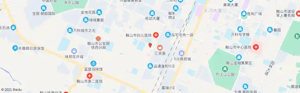 鞍山市体检中心_公交站地图_鞍山公交_妙搜公交查询2025