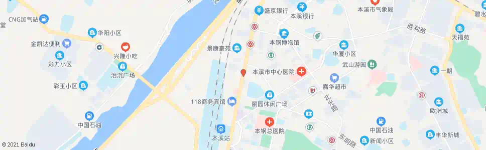 本溪北地广场_公交站地图_本溪公交_妙搜公交查询2025