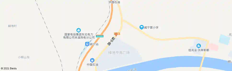 本溪威宁吊桥_公交站地图_本溪公交_妙搜公交查询2025