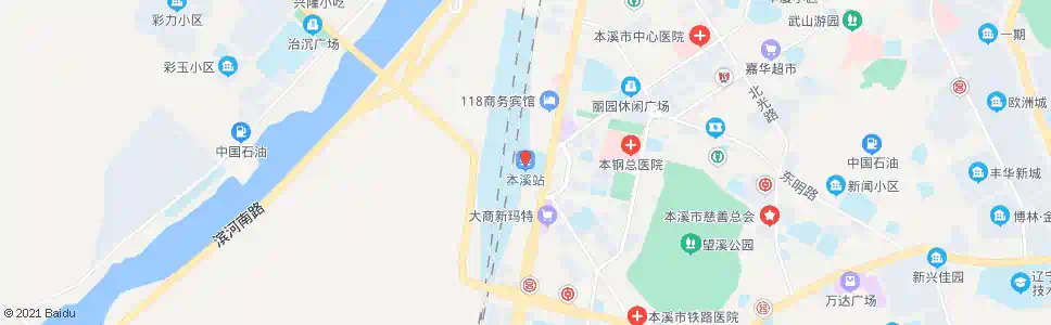 本溪街里_公交站地图_本溪公交_妙搜公交查询2025