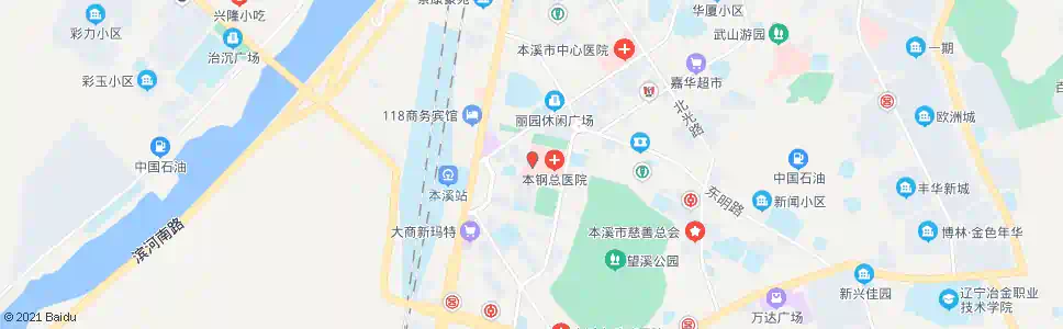 本溪中医院_公交站地图_本溪公交_妙搜公交查询2025