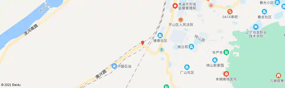 本溪本钢二宿_公交站地图_本溪公交_妙搜公交查询2025
