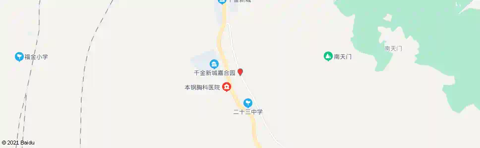 本溪胸科医院_公交站地图_本溪公交_妙搜公交查询2025