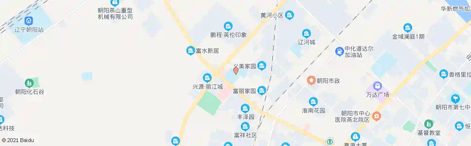 朝阳第三高中_公交站地图_朝阳公交_妙搜公交查询2025