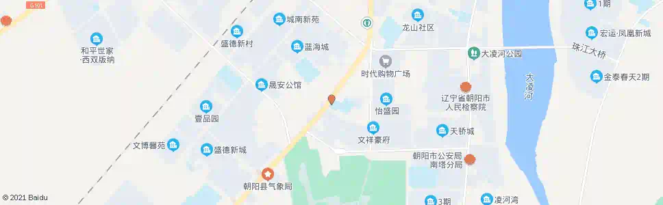 朝阳珠江小学_公交站地图_朝阳公交_妙搜公交查询2025