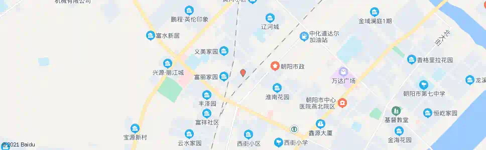 朝阳辽河家园_公交站地图_朝阳公交_妙搜公交查询2025