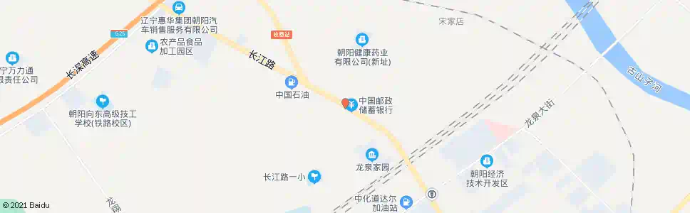 朝阳七道泉子三号站_公交站地图_朝阳公交_妙搜公交查询2025