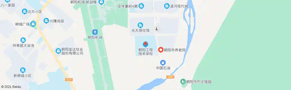 朝阳朝阳工程技术学校_公交站地图_朝阳公交_妙搜公交查询2025