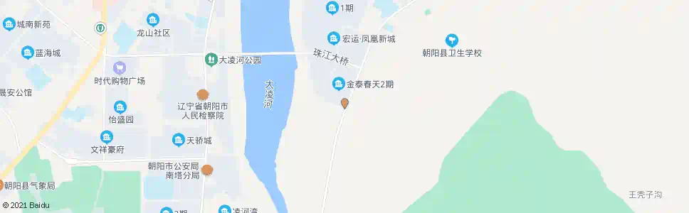 朝阳八宝一号站_公交站地图_朝阳公交_妙搜公交查询2025