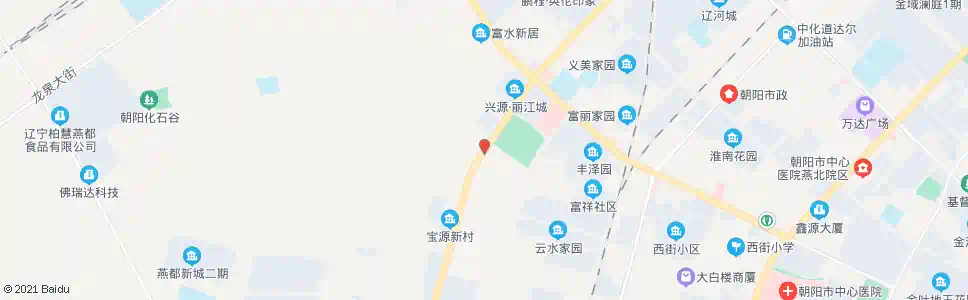 朝阳富祥药业_公交站地图_朝阳公交_妙搜公交查询2025