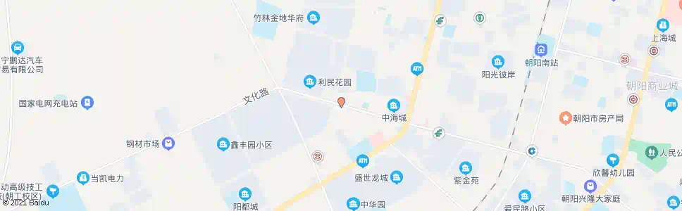 朝阳豪德东门_公交站地图_朝阳公交_妙搜公交查询2025