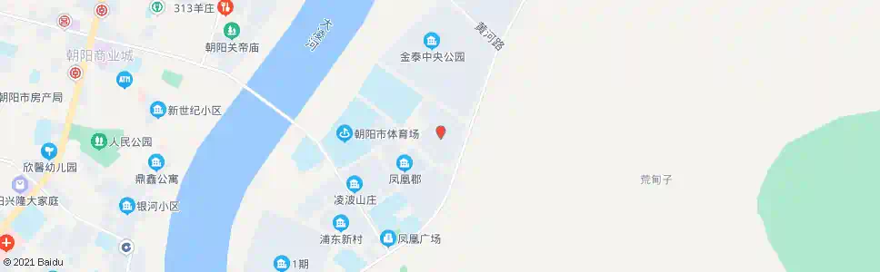 朝阳山水鑫苑_公交站地图_朝阳公交_妙搜公交查询2025