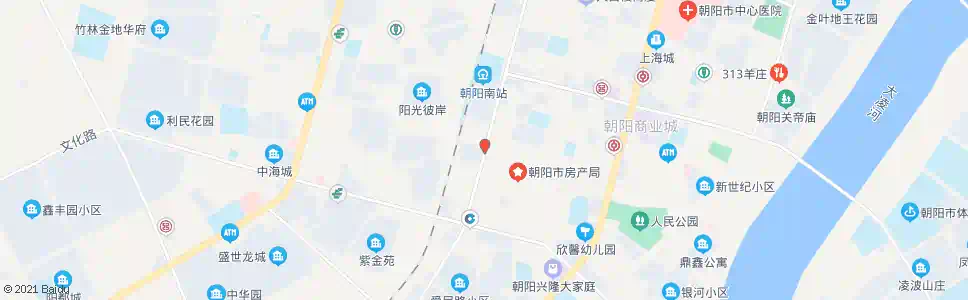 朝阳鑫源秋墅_公交站地图_朝阳公交_妙搜公交查询2025