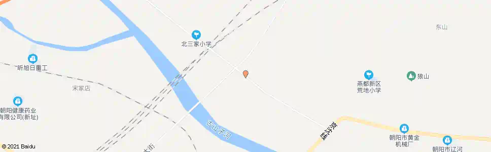 朝阳北三家五号站_公交站地图_朝阳公交_妙搜公交查询2025