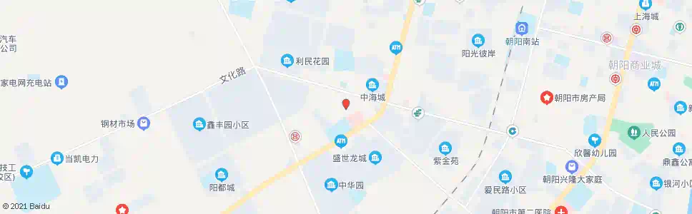 朝阳新天地商贸文化城_公交站地图_朝阳公交_妙搜公交查询2025