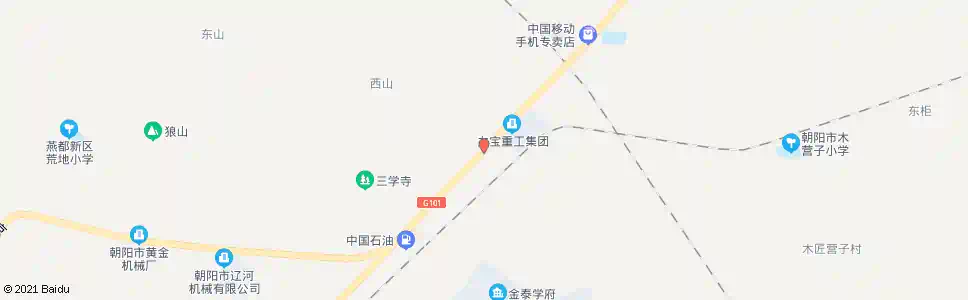 朝阳凌北变电所_公交站地图_朝阳公交_妙搜公交查询2025