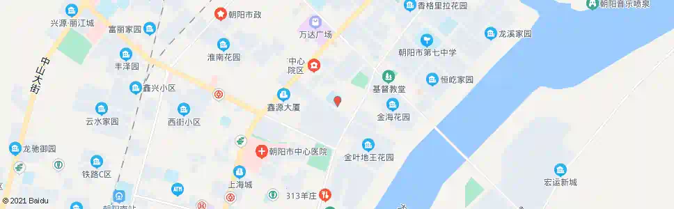 朝阳北街小学_公交站地图_朝阳公交_妙搜公交查询2025