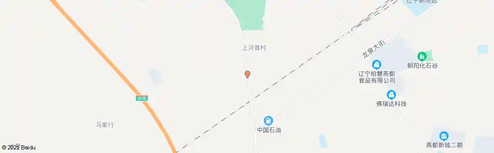 朝阳上河首村委会_公交站地图_朝阳公交_妙搜公交查询2025