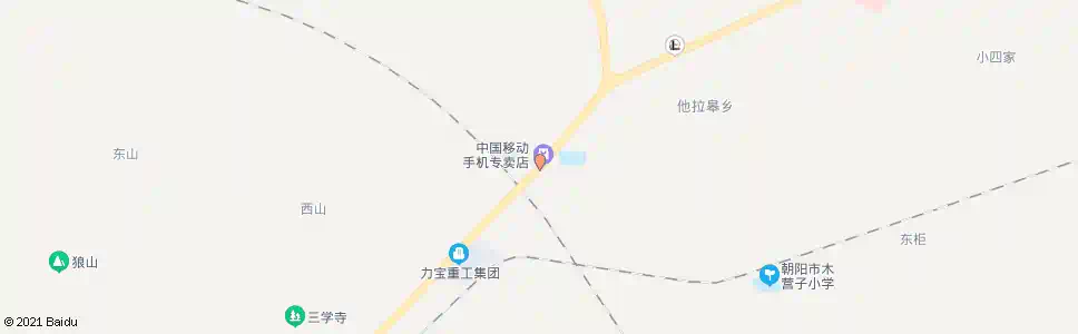 朝阳他拉皋镇政府_公交站地图_朝阳公交_妙搜公交查询2025
