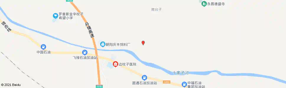 朝阳二道湾子_公交站地图_朝阳公交_妙搜公交查询2025