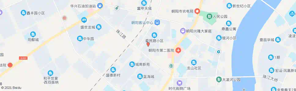 朝阳燕都花园_公交站地图_朝阳公交_妙搜公交查询2025