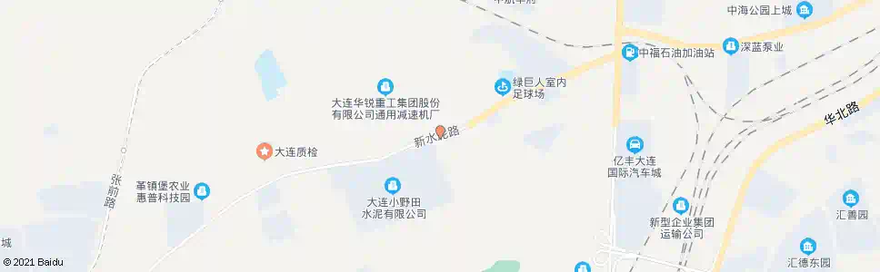 大连中革储运库_公交站地图_大连公交_妙搜公交查询2025