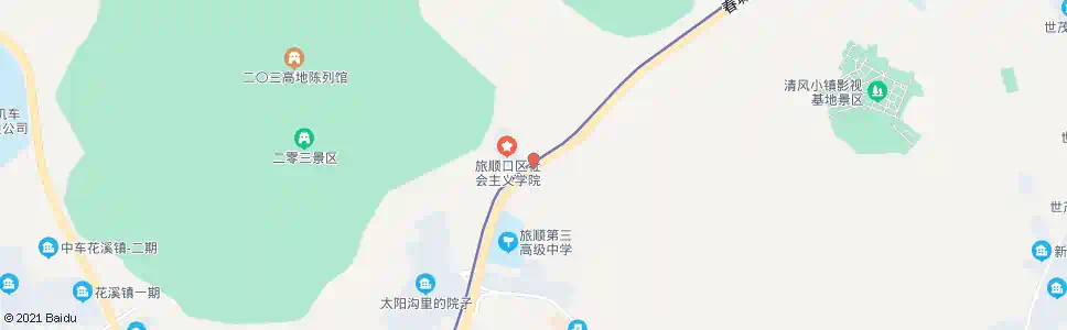 大连区委党校_公交站地图_大连公交_妙搜公交查询2025