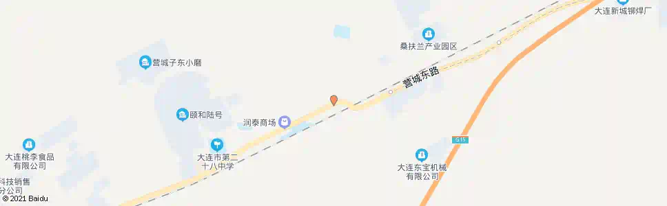 大连营城子镇政府_公交站地图_大连公交_妙搜公交查询2025