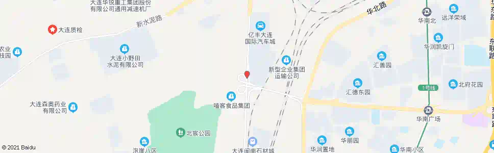 大连中华西路立交桥_公交站地图_大连公交_妙搜公交查询2025