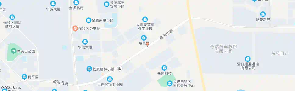 大连奇瑞公寓_公交站地图_大连公交_妙搜公交查询2025