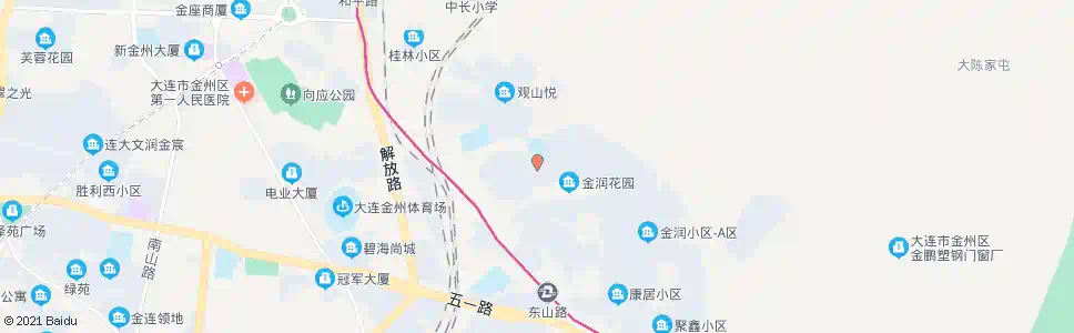 大连金润小学_公交站地图_大连公交_妙搜公交查询2025