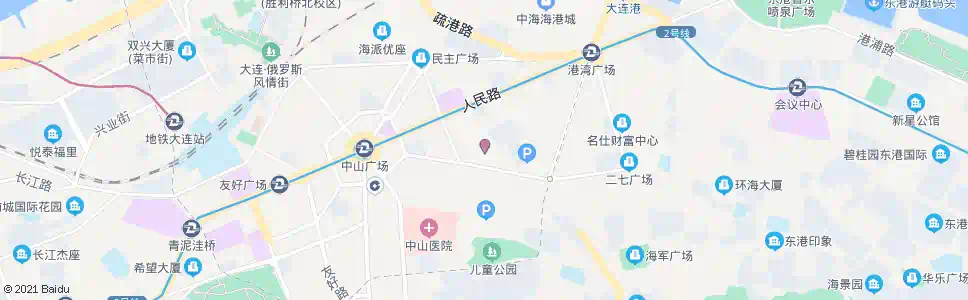 大连明泽街_公交站地图_大连公交_妙搜公交查询2025