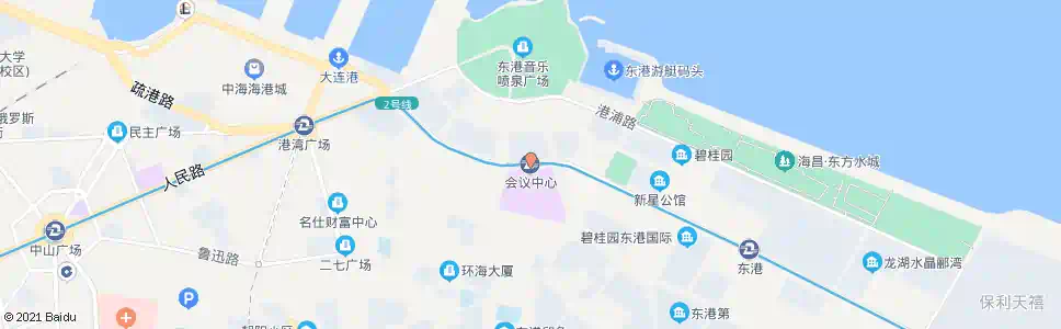 大连会议中心站_公交站地图_大连公交_妙搜公交查询2025