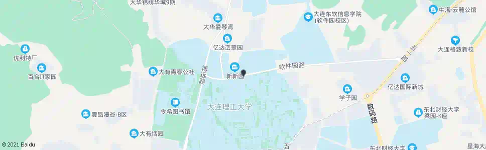 大连新新广场_公交站地图_大连公交_妙搜公交查询2025
