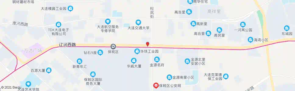 大连开发区公安局_公交站地图_大连公交_妙搜公交查询2025