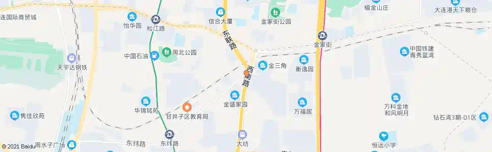 大连金三角市场_公交站地图_大连公交_妙搜公交查询2025