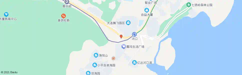 大连小平岛前_公交站地图_大连公交_妙搜公交查询2025