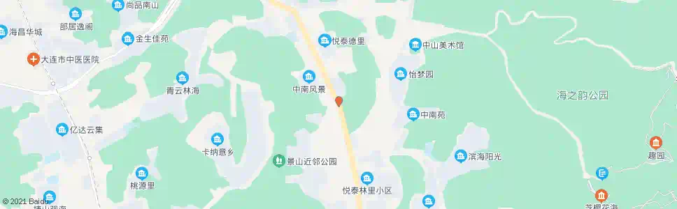 大连中翠街_公交站地图_大连公交_妙搜公交查询2025