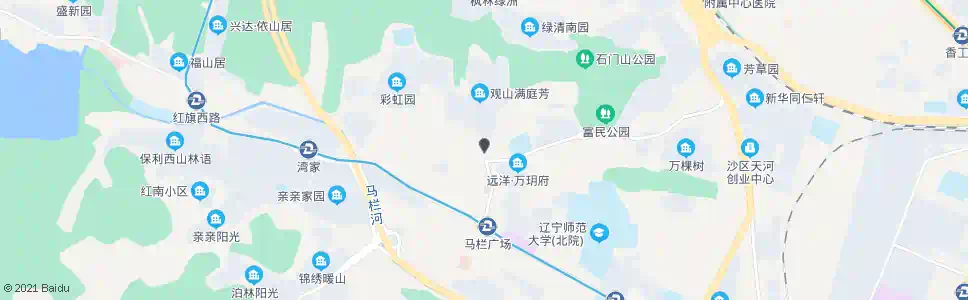 大连马栏北街_公交站地图_大连公交_妙搜公交查询2025