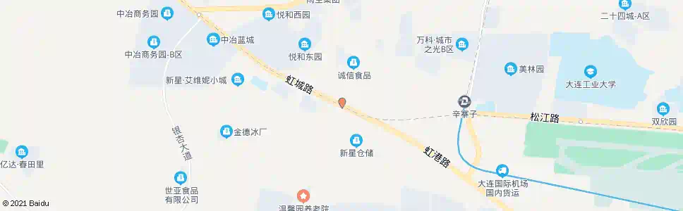 大连天虹开发区_公交站地图_大连公交_妙搜公交查询2025