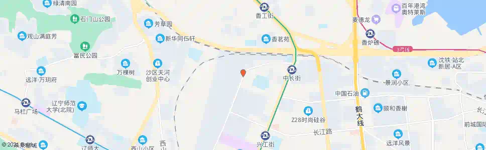 大连爱恩国际学院_公交站地图_大连公交_妙搜公交查询2025