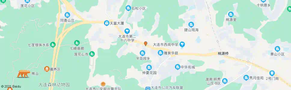 大连半岛晨报社_公交站地图_大连公交_妙搜公交查询2025