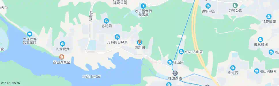 大连盛新园_公交站地图_大连公交_妙搜公交查询2025